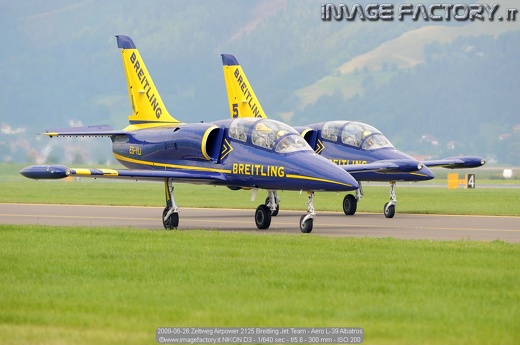 2009-06-26 Zeltweg Airpower 2125 Breitling Jet Team - Aero L-39 Albatros